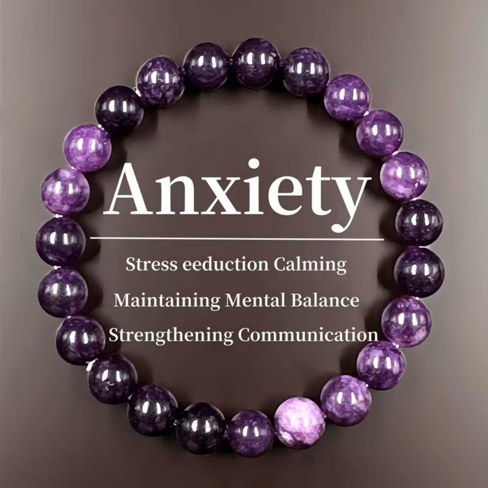 Amethyst Anxiety Relief Bracelet Z100
